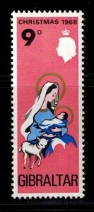 Gibraltar 218  MNH  VF   Bright