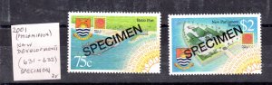 Kiribati 2001 Philanippon Int'l Stamp Exhibition O/Printed SPECIMEN