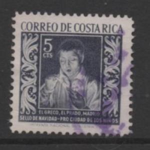 Costa Rica Scott #  RA4  USED  singles