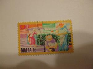 Malta # 593 used