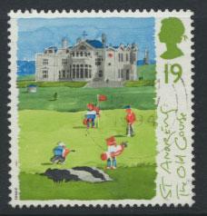 Great Britain SG 1829  Used  - Scottish Golf Courses 