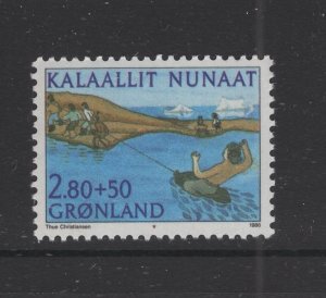 Greenland #B12  (1986 Sports Union issue) VFMNH CV $2.00