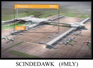 MALAYSIA - 2014 KLIA 2  AIRPORT / AVIATION - MIN. SHEET MINT NH