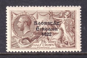 IRELAND — SCOTT 77 — 1925 2/6- SEAHORSE, CASTLE OVPT. — MH — SCV $70