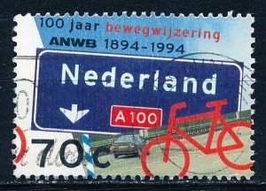 Netherlands #864 Single Used