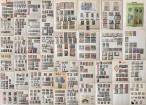 Vatican Early/Mid MNH MH Used Collection Pope Religion Sheets (Apx 400+) UK1949