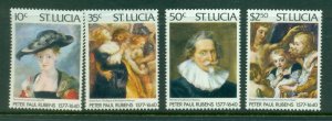 St Lucia 1977 Rubens Paintings MUH