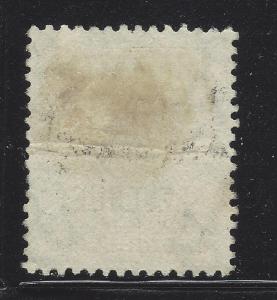 1889 St Kitts-Nevis - Used Classic Revenue Stamp - Crease (BT112)