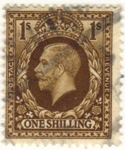 Great Britain #220 used - 1sh king