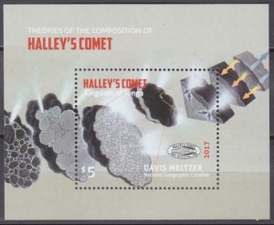 2017 Tonga 2155/B112 Halley's Comet 6,50 €