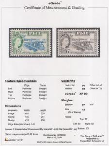 Fiji #157  1sh6p Loading Copra, mint OG NH EGRADED XF 90 XXF
