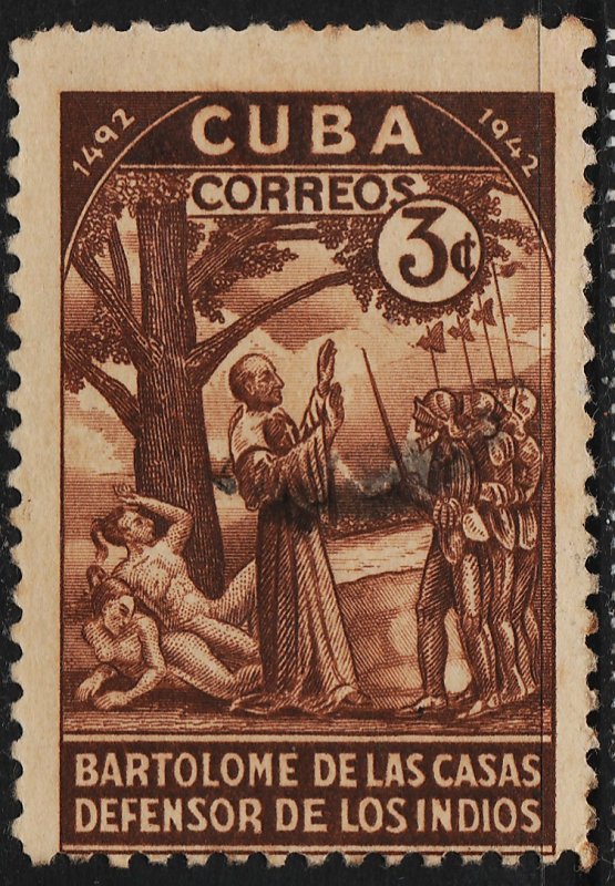 Cuba 1944 450th Anniversary of Discovery of America 3c (1/5) USED