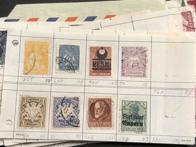 W.W. Stamps Very Nice New Zealand & Lots of Mint India + Very Old U.S