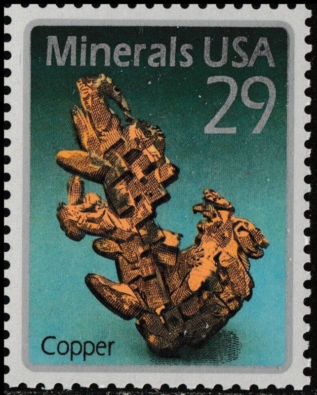 US 2700-2703 Minerals 29c set 4 MNH 1992