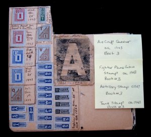 US - ASSORTMENT OF WWII RATION STAMPS - CONSUMER GOODS