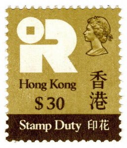 (I.B) Hong Kong Revenue : Stamp Duty $30