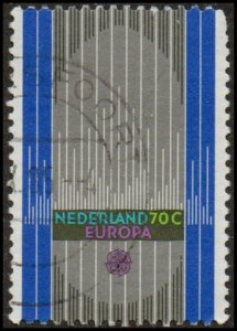 Netherlands 670 - Used - 70c Europa / European Music (1985) (cv $0.60)