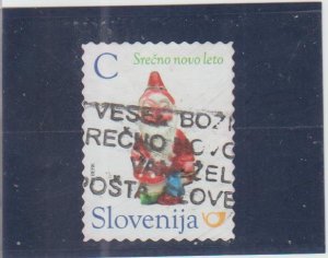 Slovenia  Scott#  1019  Used  (2013 New Year's Day)