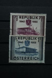 Austria 1955. 'Anmn of Republic'. SG1269/70 .  UNH