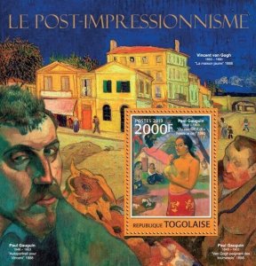 2013 TOGO  MNH. IMPRESSIONISM   |  Y&T Code: 628  |  Michel Code: 4712 / Bl.758