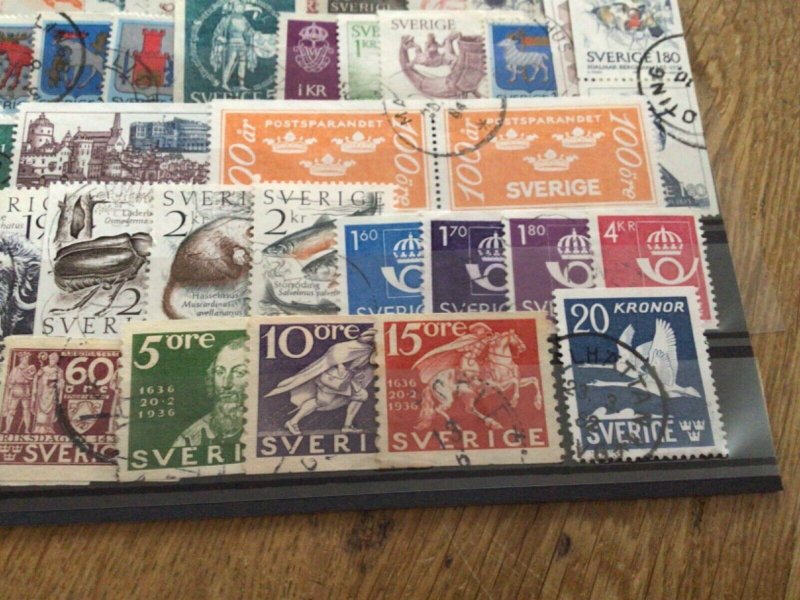 Sweden mounted mint or used stamps  A12387