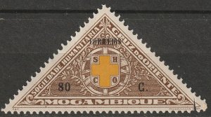 Mozambique 1928 Sc RA21-30 postal tax complete set MLH