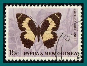 Papua New Guinea 1966 Butterflies, 15c used  #215,SG87