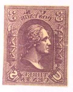 Scott #79-E8a - 3c Violet - Loewenberg Decalcomania - Essay