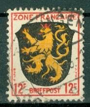 Germany - Allied Occupation - French Zone - Scott 4N6