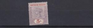NORTHERN NIGERIA  1900  S G 5   5D  VALUE  LMH  CAT £30