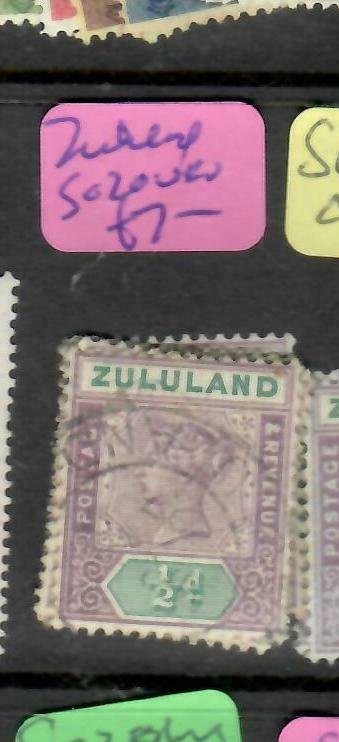 ZULULAND  (P2305B)  QV  1/2D  SG 20   VFU