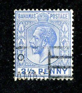 1907  Sc #46 used cv.$32.50 ( 691 Bahamas )