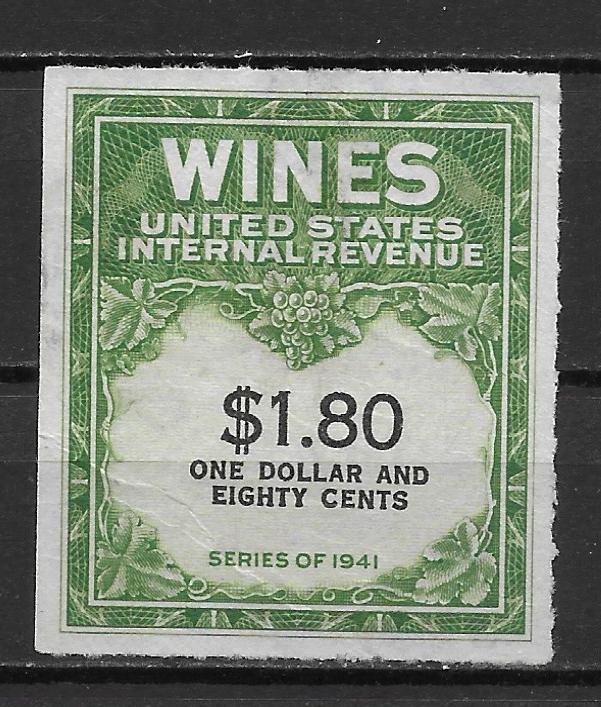 United States RE151 $1.80 Wines series 1941 Used (z2)