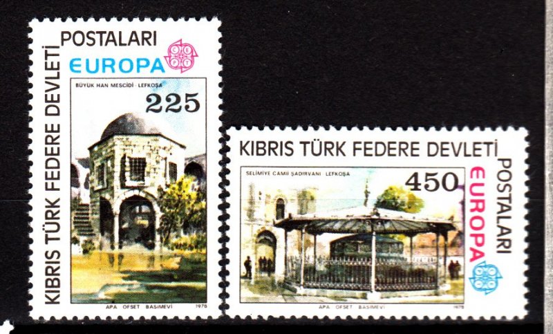 Turkish Cyprus 55-6 mnh set