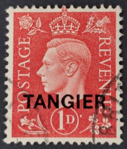 British Offices Morocco, Scott #516, VF used, corner crease upper right