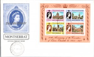 Montserrat, Royalty, Worldwide First Day Cover