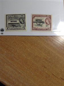 Guyana  # 7-8  MNH