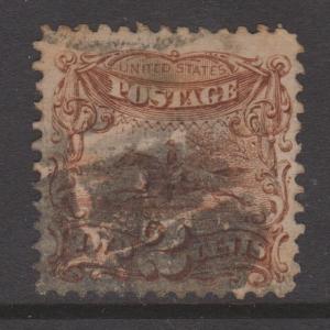 USA #113 Pony Express  Used