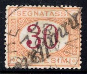 Italy Stamp Scott #J8 Used