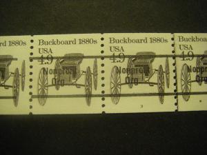 Scott 2124a, 4.9c Buckboard, PNC6 #3, Gap 2L, MNH Beauty