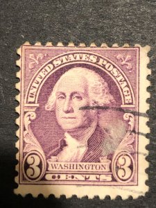 Us 3c      , a1 , stamp mix good perf. Nice colour used stamp