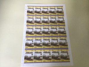 Nevis Belpaire Passenger Railway Locomotive Train MNH full  stamps sheet 49514