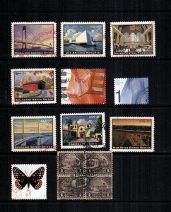 US 11 used  high denominations