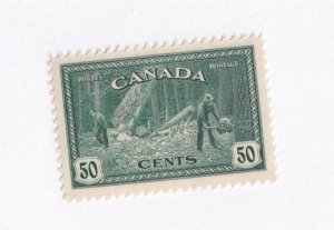 CANADA # 272 VF-MNH MEN WITH AXES LUMBERING CAT VALUE $30 ONLY 20%