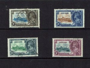 Gold Coast: 1935, King George V Silver Jubilee, Fine Used set.