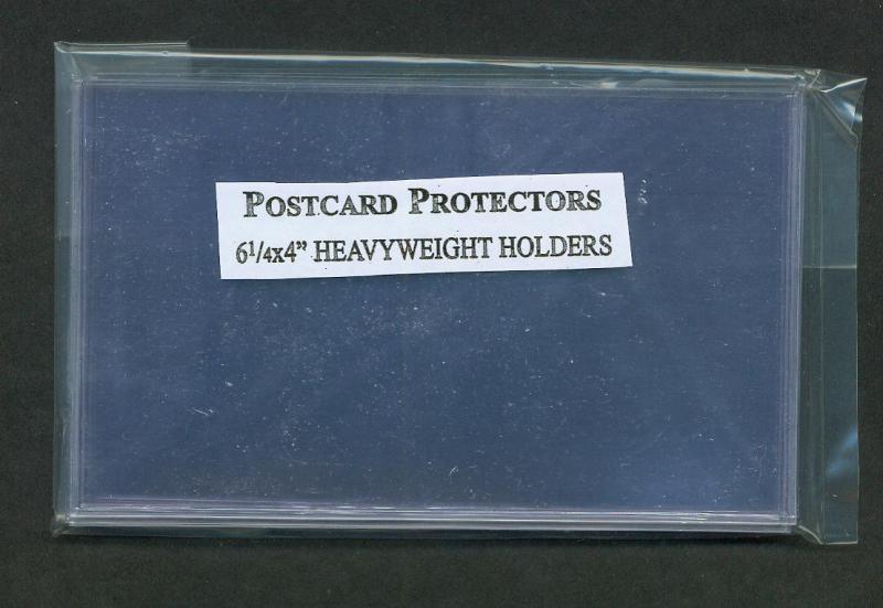 Postcard Protectors, Pkg 10, 01724