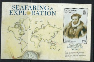 Solomon Is 1136 MNH 2009 Seafaring and Exploration (fe3991)