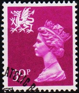 Great Britain. 1991 39p(Wales) S.G.W69 Fine Used