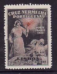 Portugal-Sc#1S4- id7-unused LH Charity-Red Cross-1926-