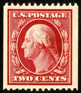 US Stamps # 386 MH Superb 